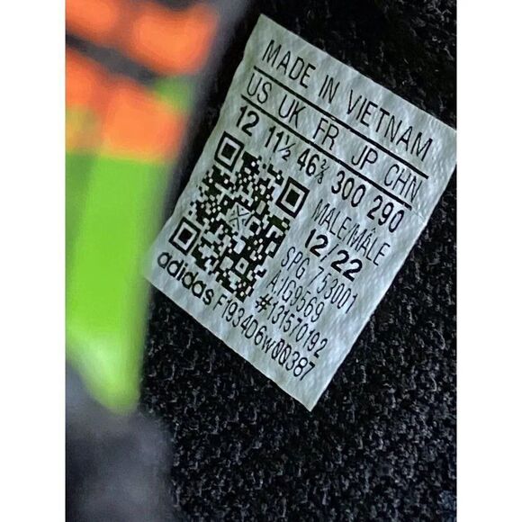 Adidas Men's adizero 12.0 Mismatch Football Cleats IG9569 Black Multi Men’s 12 - Picture 13 of 13